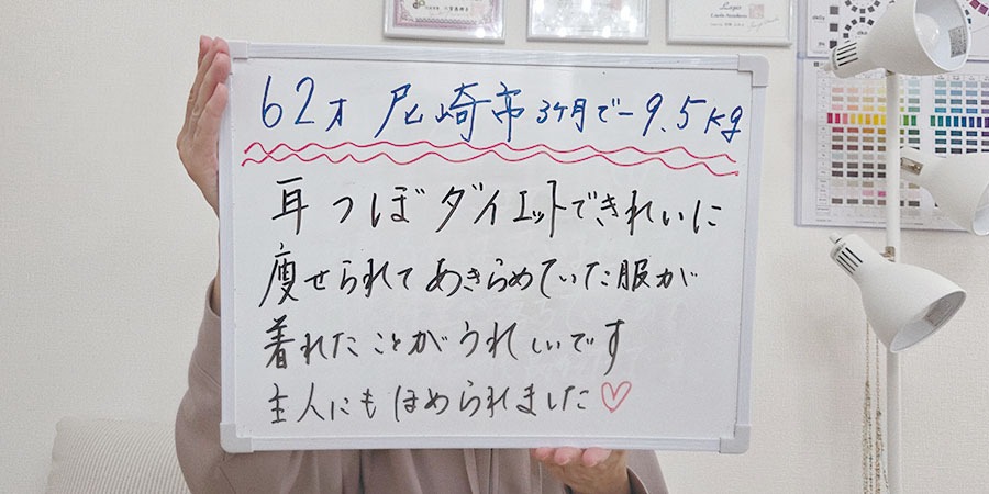 お客様からのお声｜62才尼崎市